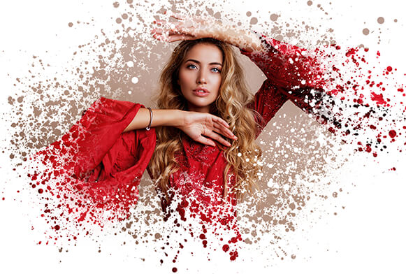 download photoshop actions dispersion effect