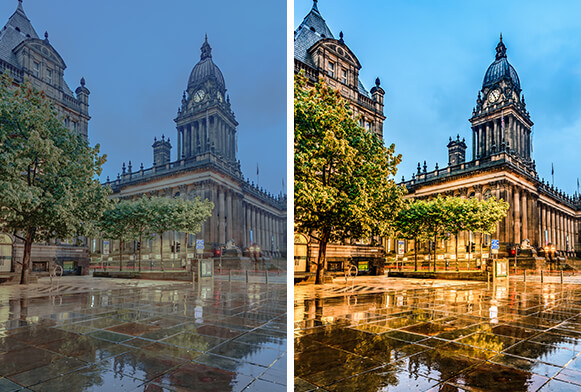 Couverture des préréglages Lightroom de traitement croisé