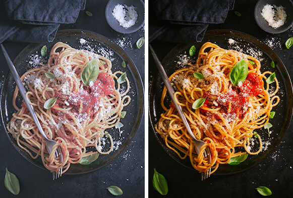 download food photoshop actions