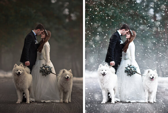 winter photoshop action free download