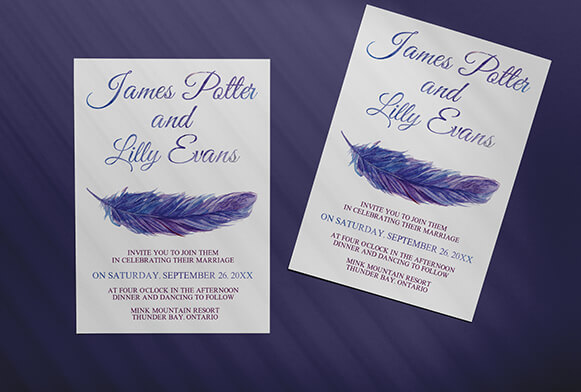 free wedding invitation templates banner