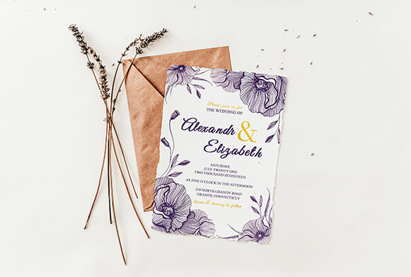 free wedding invitation templates banner