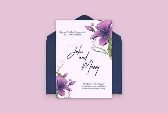 free wedding invitation templates banner