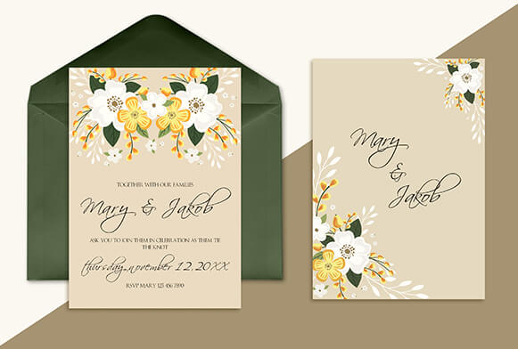 free wedding invitation templates banner