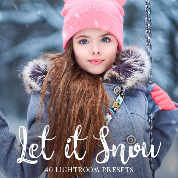 banner lr presets let it snow