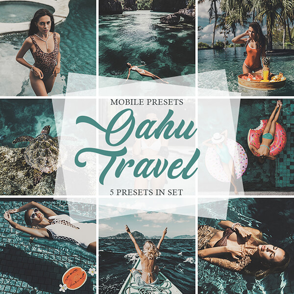 banner mobile presets oahu travel