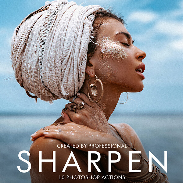 banner ps actions sharpen collection