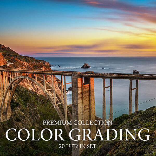 banner professional color grading luts