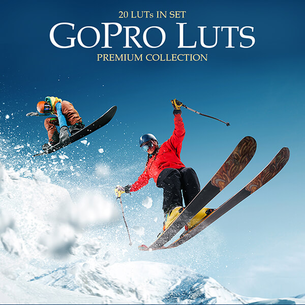 banner professional gopro luts