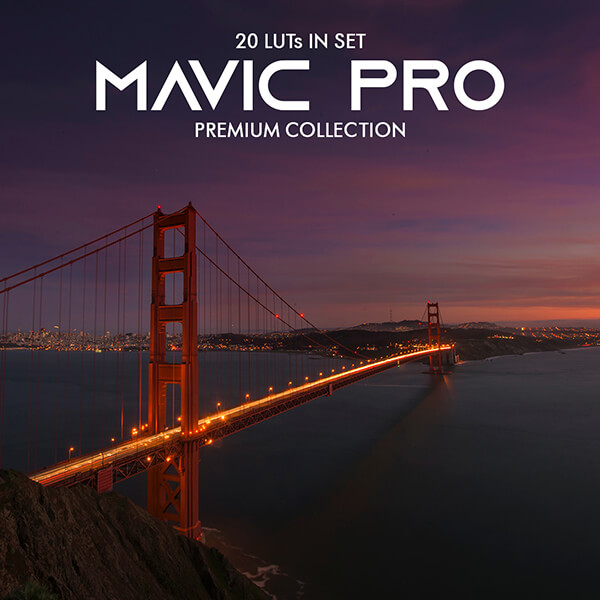 banner professional mavic pro luts