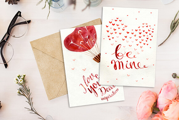 free valentine day card templates