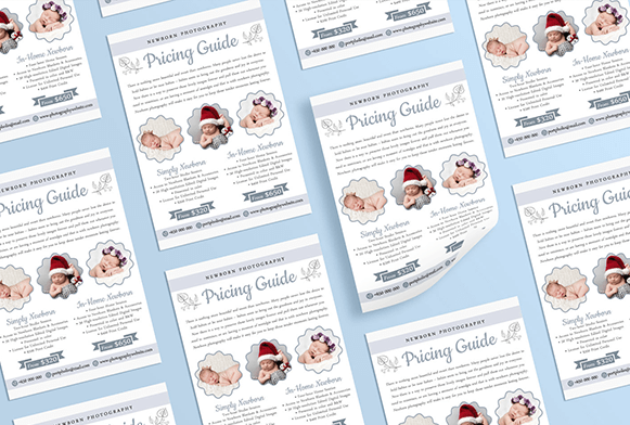 free photography marketing template