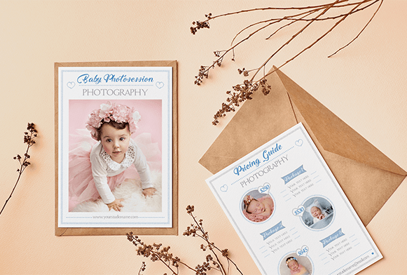 free photography marketing template