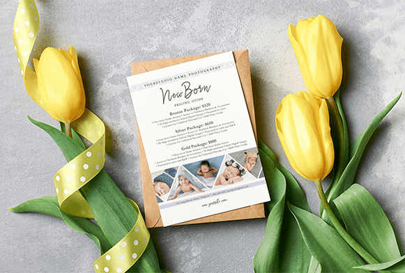 free photography marketing template